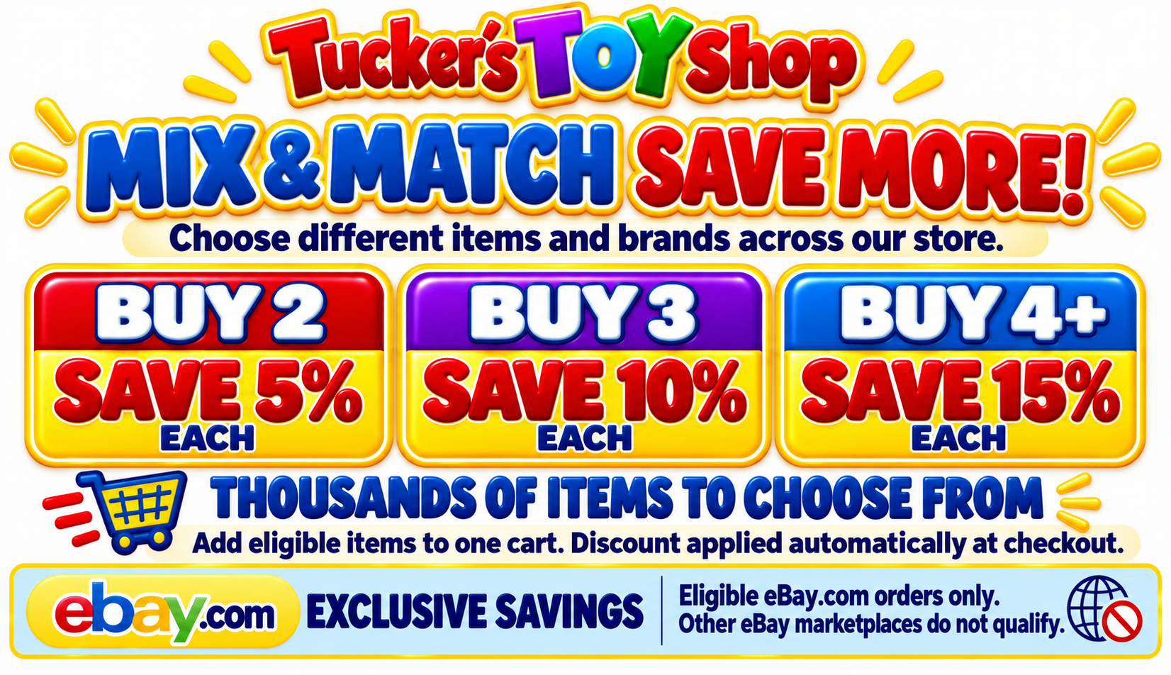 Visit Tucker's Toy Shop on eBay